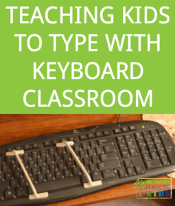 Teaching Kids How to Type - A Review of Keyboard Classroom typing program, perfect for kids with special needs too!