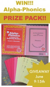 Alpha-Phonics Giveaway!! June 9-15!!