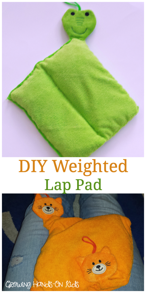 DIY Weighted Lap Pad