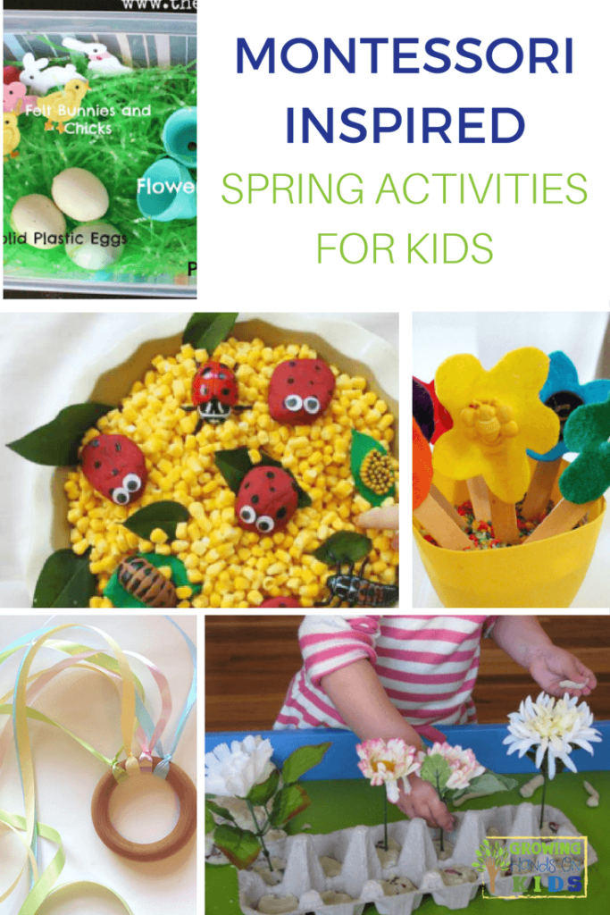 Montessori Inspired Spring Activities for Kids