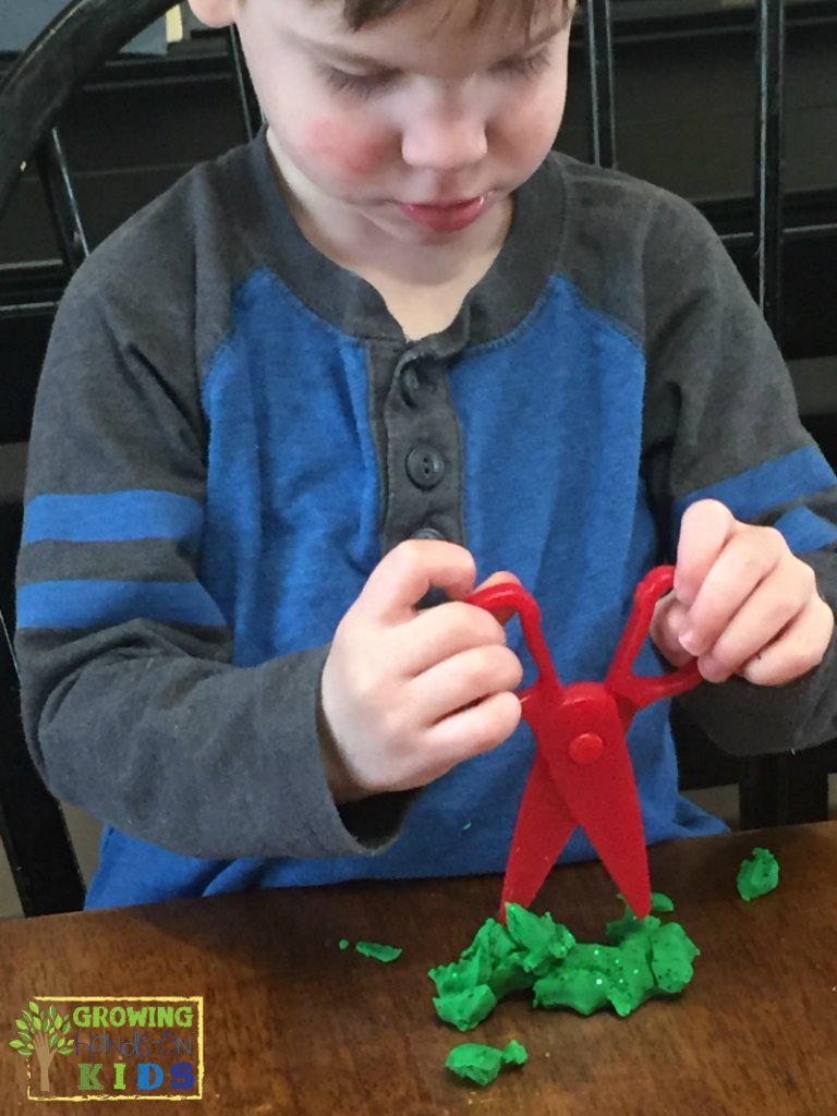 Scissor Skills Practice with Play Dough 2024 - Entertain Your Toddler