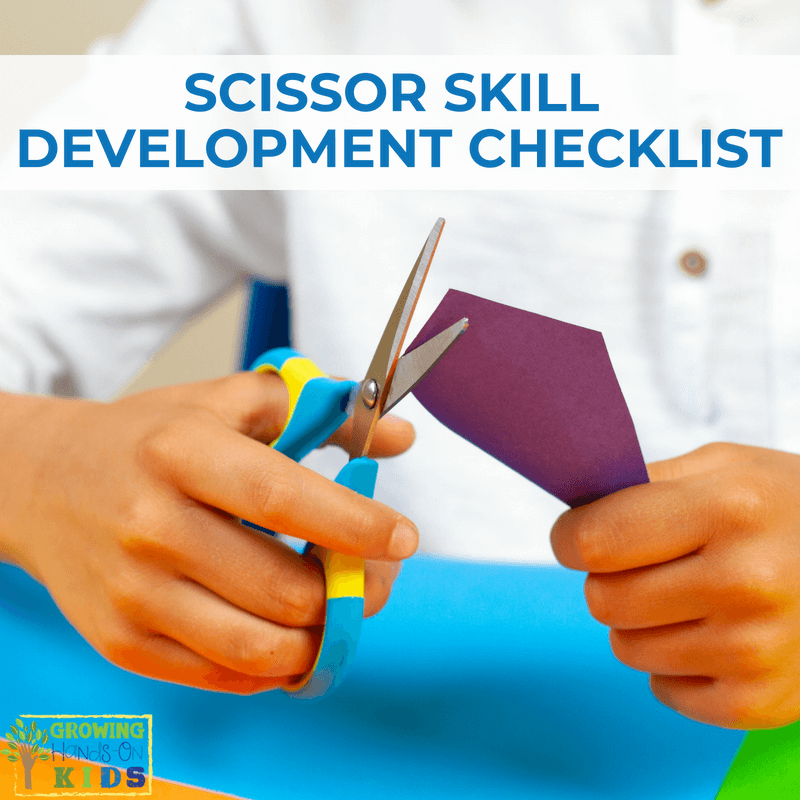 Scissor Skill Development — TheraPlay 4 Kids
