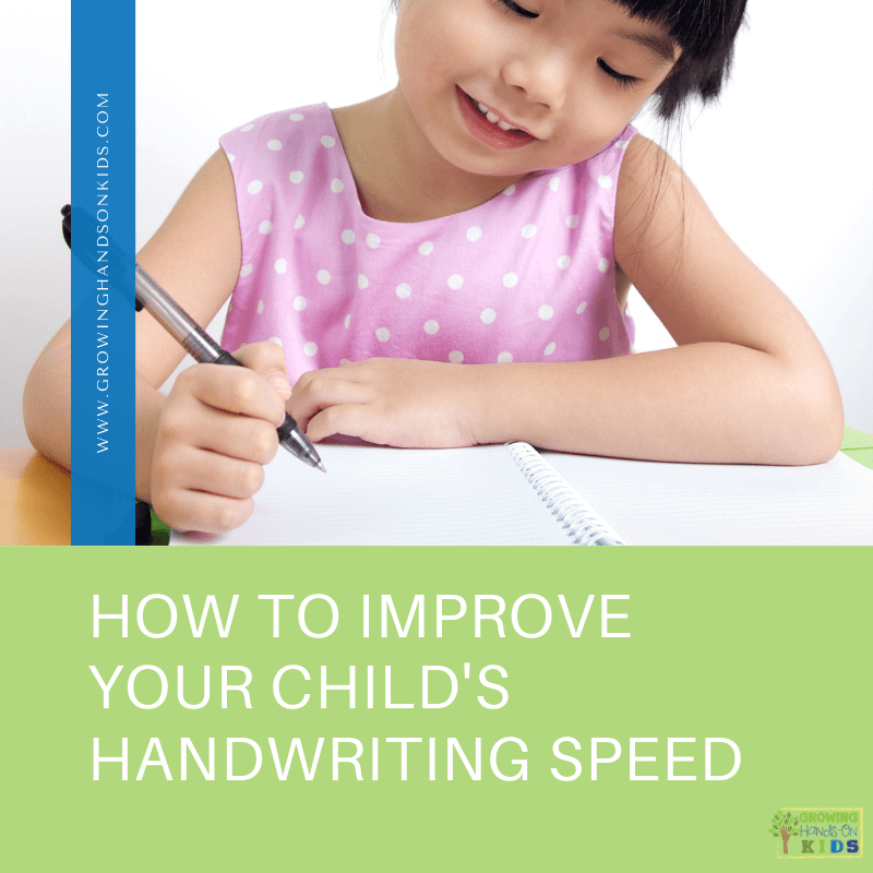 How to Improve Your Child's Handwriting Speed